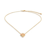 Artful Cross Necklace - Love