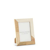 Mango Wood and Creme Resin Tile Frame