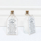 Angel Feather in Bottle w/ Message