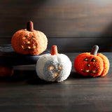 Mini LED Shearling Pumpkins