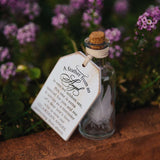 Angel Feather in Bottle w/ Message