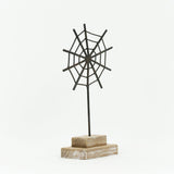 4.5x8 Metal Spider Web on Stand