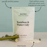 Notes Candle Refill