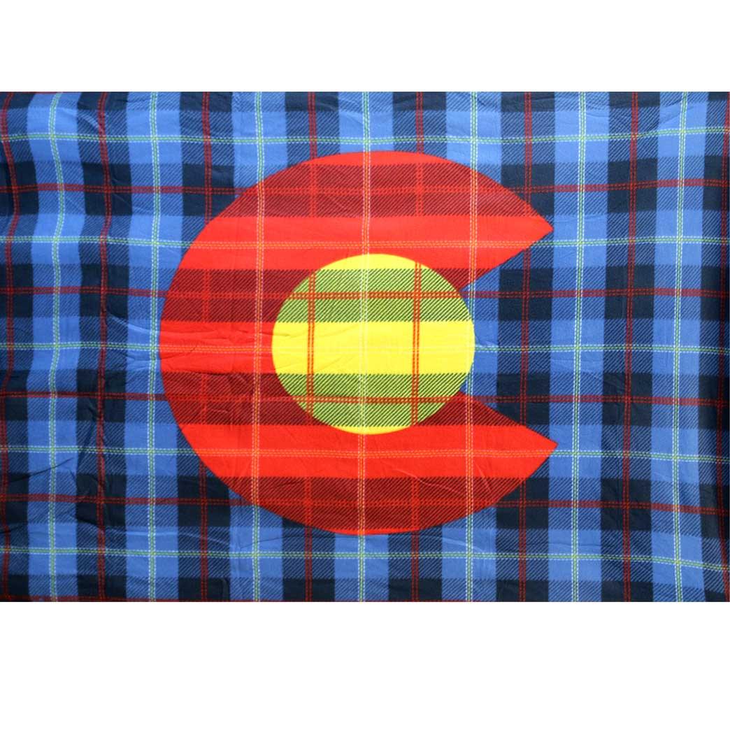 Colorado Flag Snuggle Fleece - 39 North CO