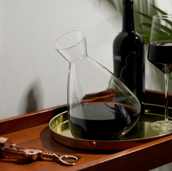 Crystal Rolling Wine Decanter - 39 North CO