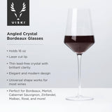 Crystal Wine Glasses & Corkscrew Gift Box Set - 39 North CO