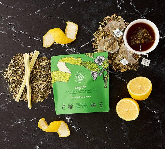 Keep Fit, Organic Green Tea - 15 sachets each - 39 North CO