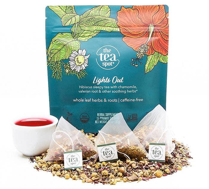 Lights Out, Organic Sleepy Tea -15 sachets each - 39 North CO
