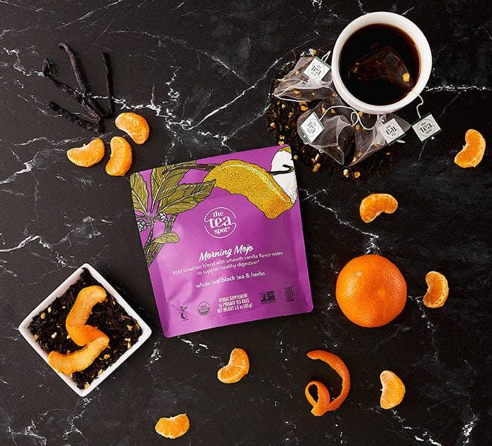 Morning Mojo, Organic Pu'erh Tea - 15 sachets each - 39 North CO
