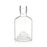 Mountain Themed Crystal Liquor Decanter - 39 North CO