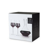 Raye™ Angled Crystal Decanter & Wine Glasses Set - 39 North CO