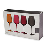 Reserve Nouveau Crystal Wine Glasses - Sunset - 39 North CO