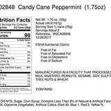 Hand-Spun Jumbo Peppermint Candy Cane - 1.75 oz