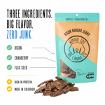 Winnie Lou Bison Burger Jerky - three ingredients, big flavor, zero junk