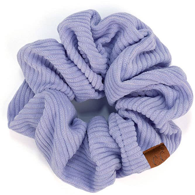 C.C Corduroy Solid Color Soft Scrunchies