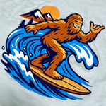 Sasquatch Surfer Unisex T-Shirt - view 3
