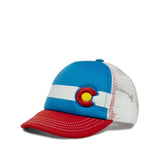 Toddler Blue Nugget Colorado Flag Trucker Hat - view 2