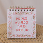 52 Weeks of Encouragement for Dancers desk flip calendar - view 3