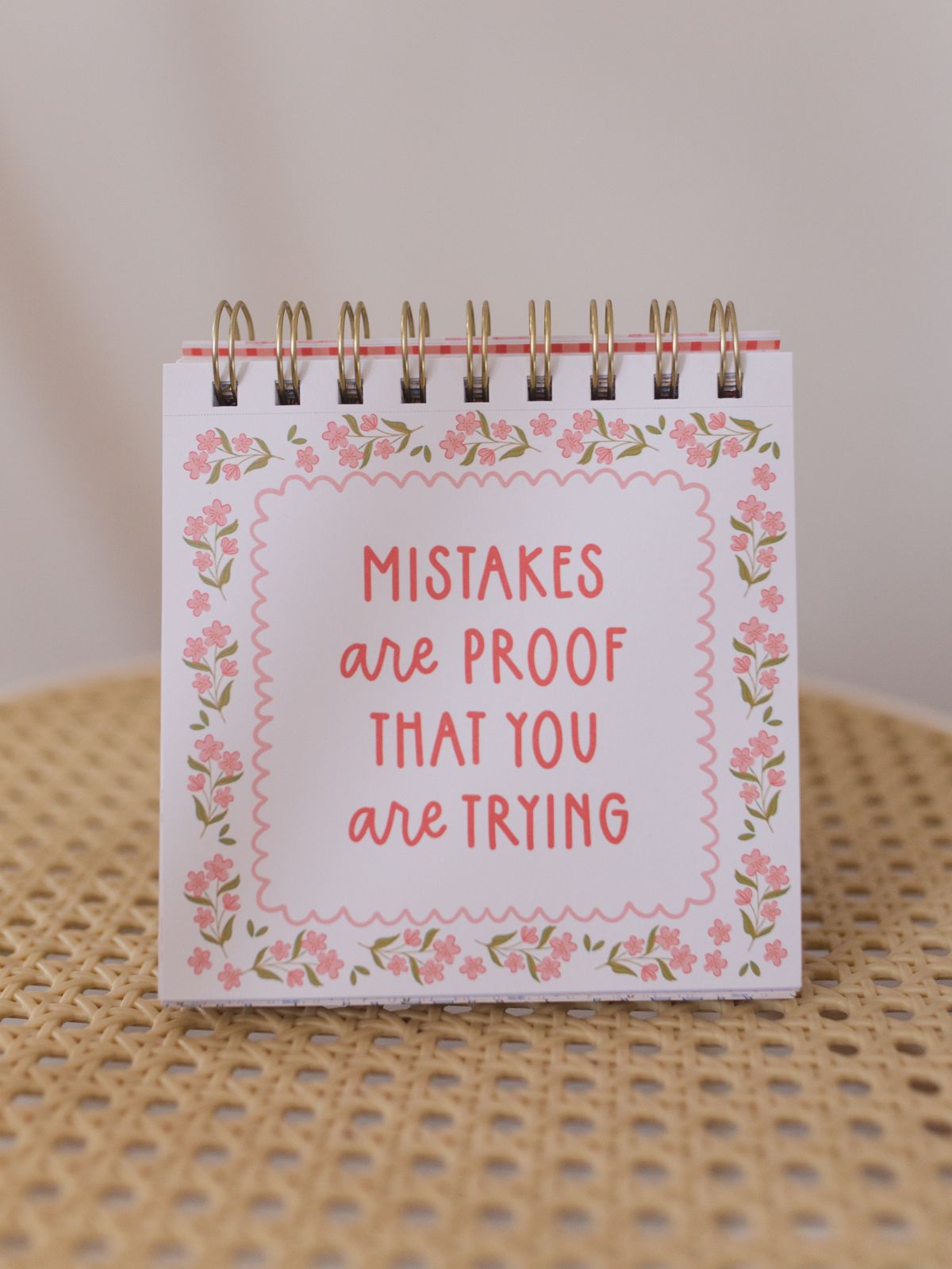 52 Weeks of Encouragement for Dancers desk flip calendar - view 3