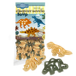 Pastabilities Dinosaur Noodle Soup bag with dinosaur-shaped pasta