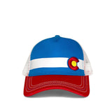 Lil' Fit Blue Nugget Colorado Flag Trucker Hat - view 2