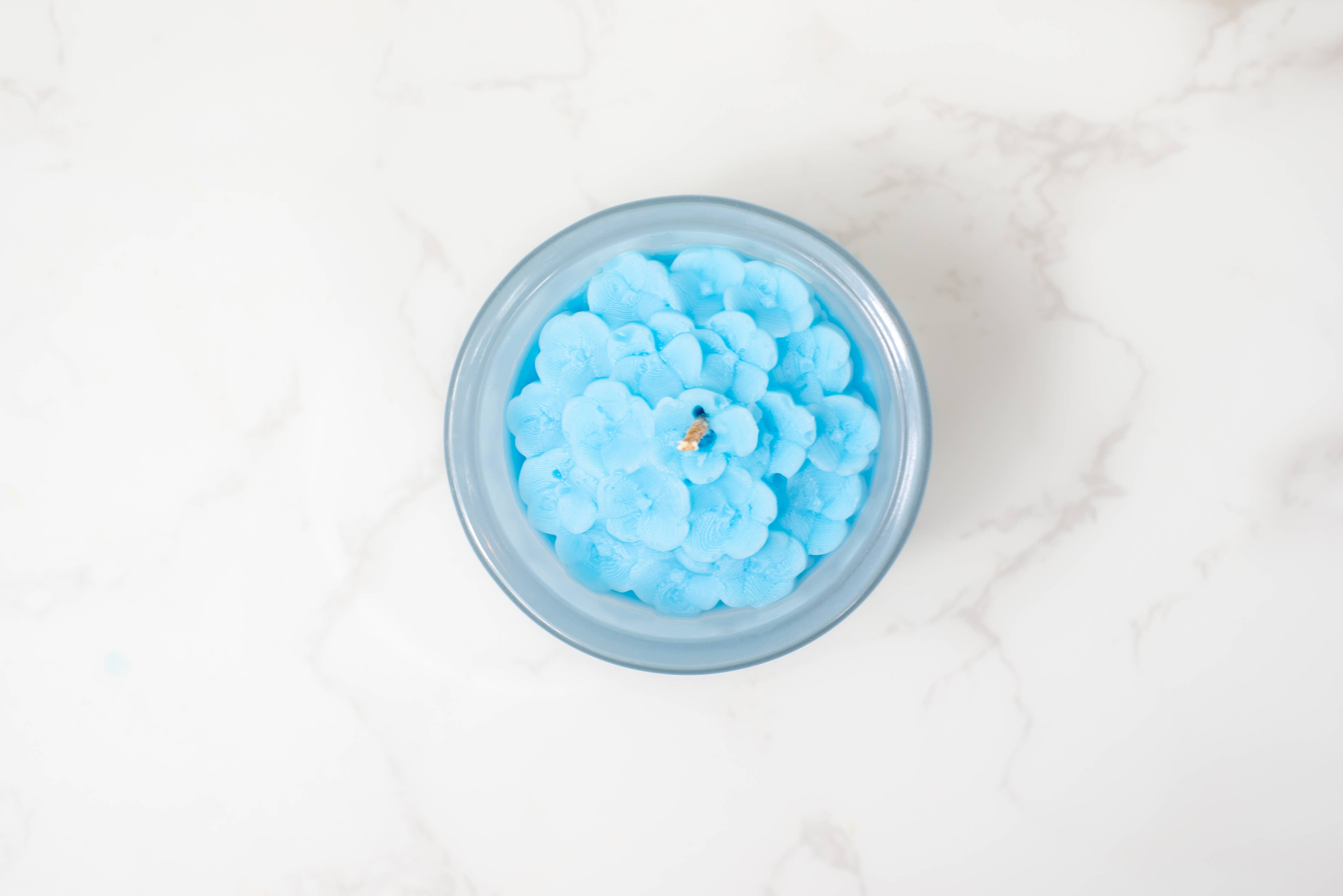 Hydrangea Flower Candle