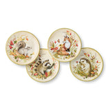 Woodland Critters Fall Dessert Plate, 9" (Assorted)