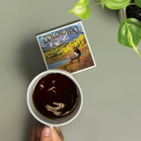 Colorado Maroon Bells and Elk Ceramic Coaster
