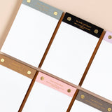 Choose Joy notepad with gold foil edged pages