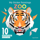 My Sticker Paintings: Zoo - Children's Activity Book