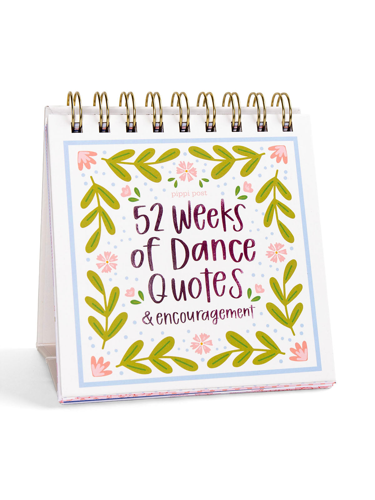 52 Weeks of Encouragement for Dancers desk flip calendar - view 5