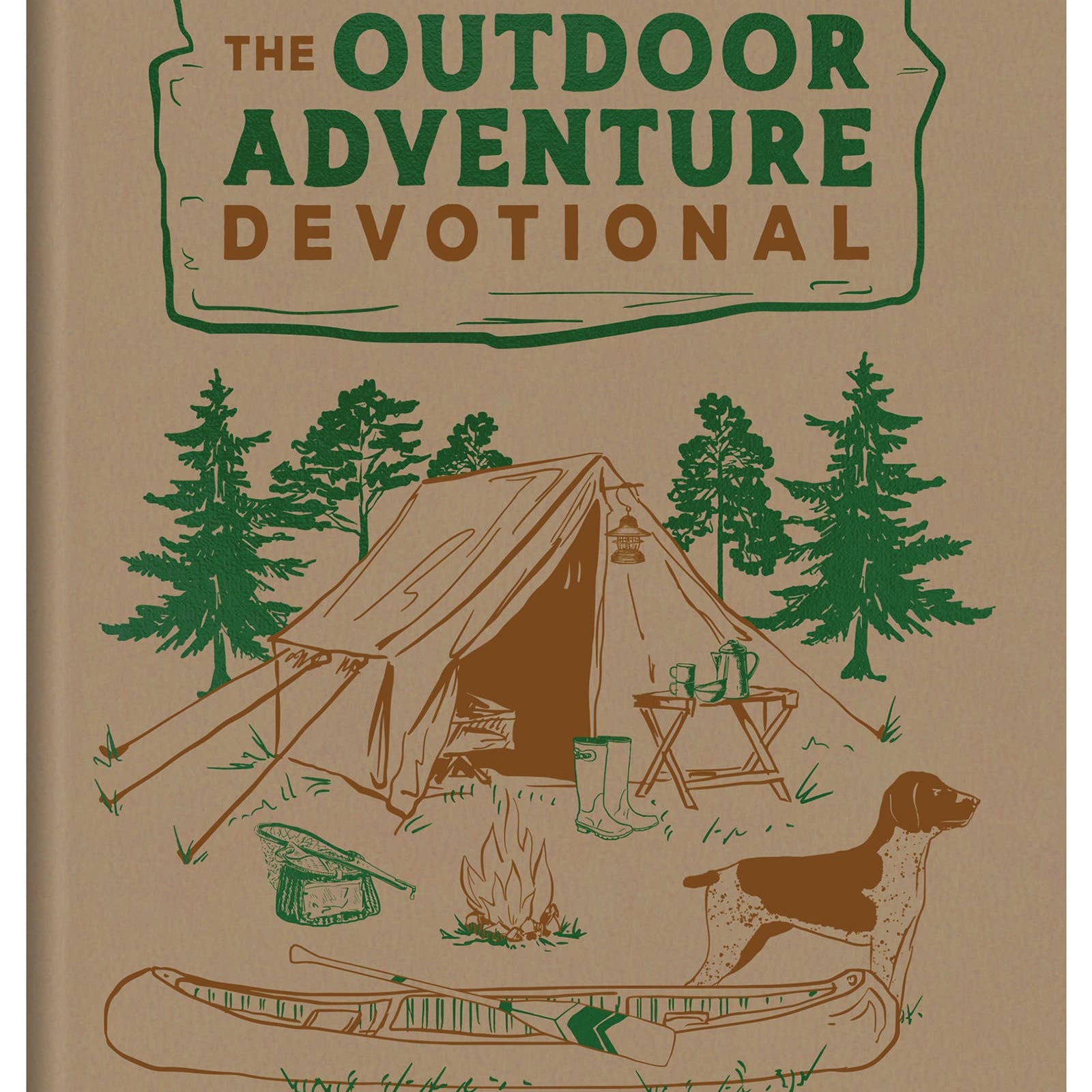 The Outdoor Adventure Devotional, Barbour Publishing book cover