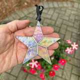 Goodness Star, Stained Glass with Hopeful Sentiment