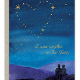 Written In The Stars Wedding Card
