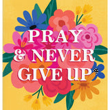 Pray and Never Give Up