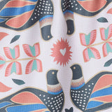 Scandi Lovebirds Tea Towel