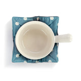 Soup Crock & Bowl Cozy - Hydrangea Ajisai