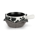Bold Floral Soup Crock & Bowl Cozy