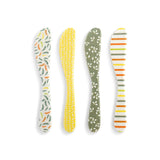 Warm Tones Melamine Spreaders Set of 4