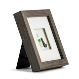 Purrfect Petals Wall Art -Gray 6"