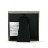 Purrfect Petals Wall Art -Gray 6"
