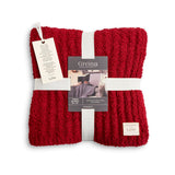 Ribbed Blanket - Red