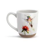 PeeWee Collection Red Flower Mug - 14oz