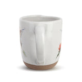 PeeWee Collection Red Flower Mug - 14oz