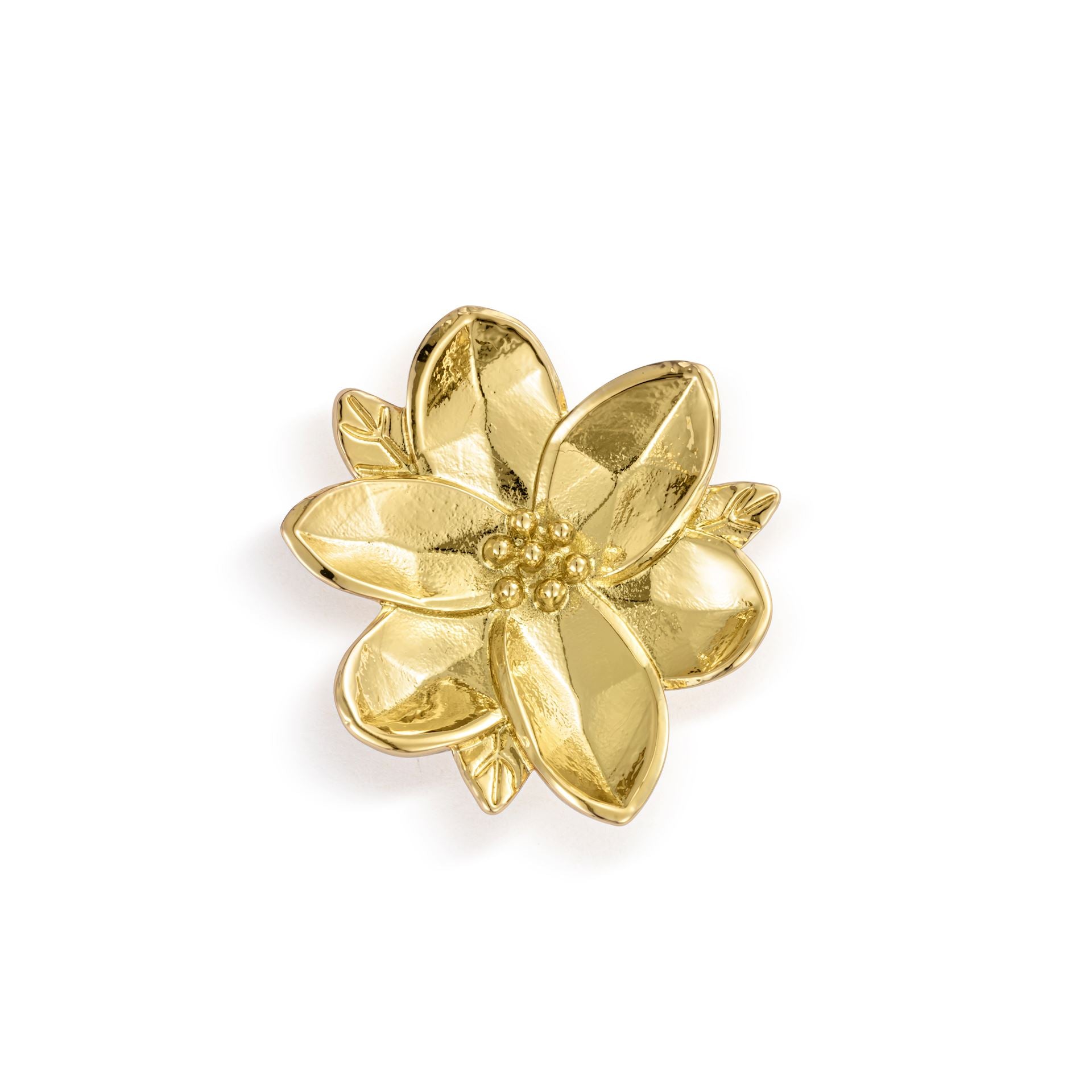Sculpted Flower Magnetic Frame Charm