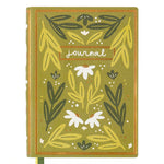 Green floral 5x7 lined book journal - view 4