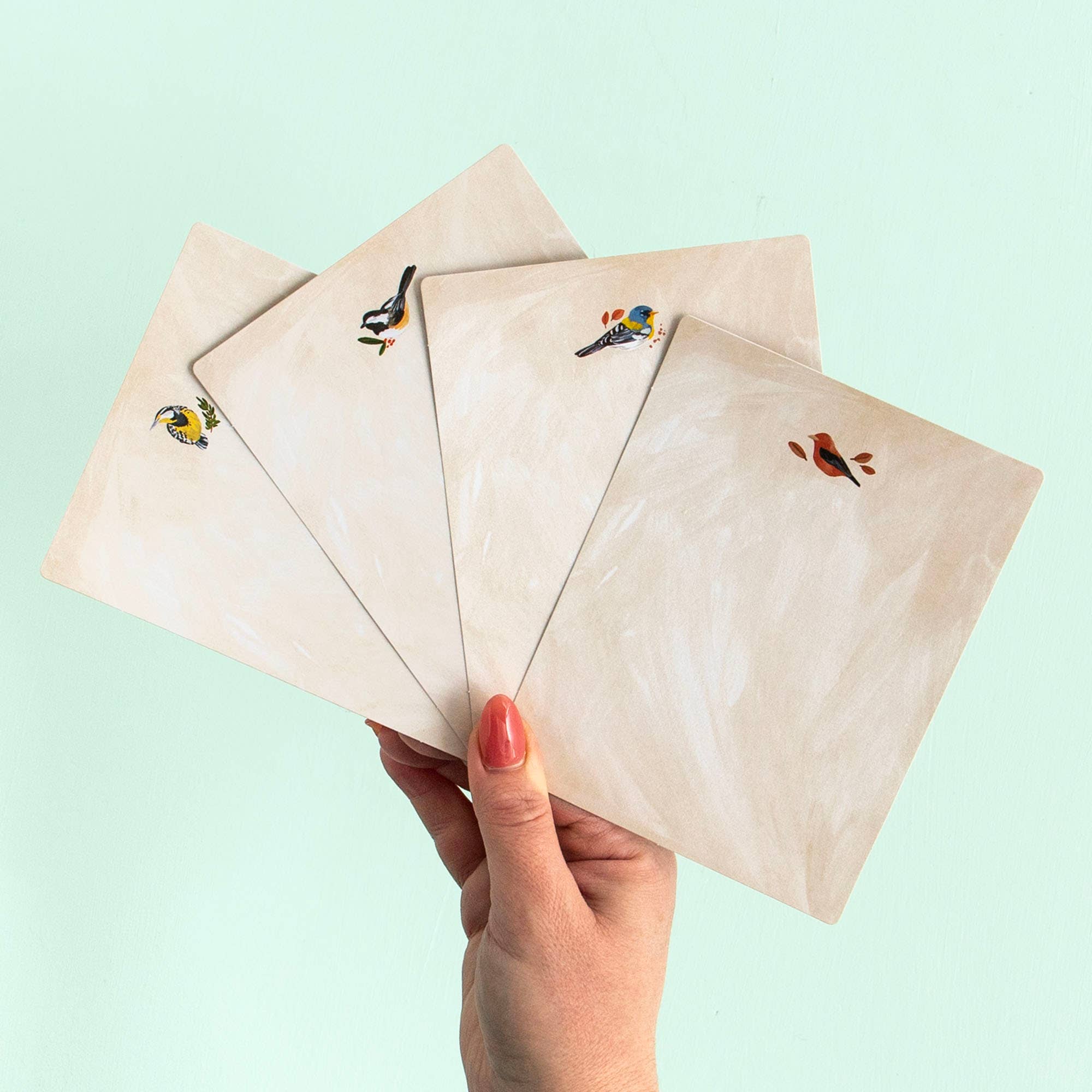 Feathered Friends birds boxed note card set, view 5 of 9