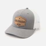 Colorado Established Hat | Leather Patch Trucker Hat
