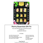 Pantry essentials spice and seasoning gift tin