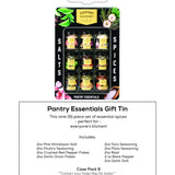 Pantry essentials spice and seasoning gift tin